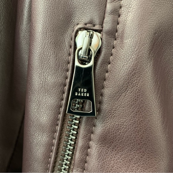 TED BAKER LONDON Leather Jacket - Picture 5 of 15